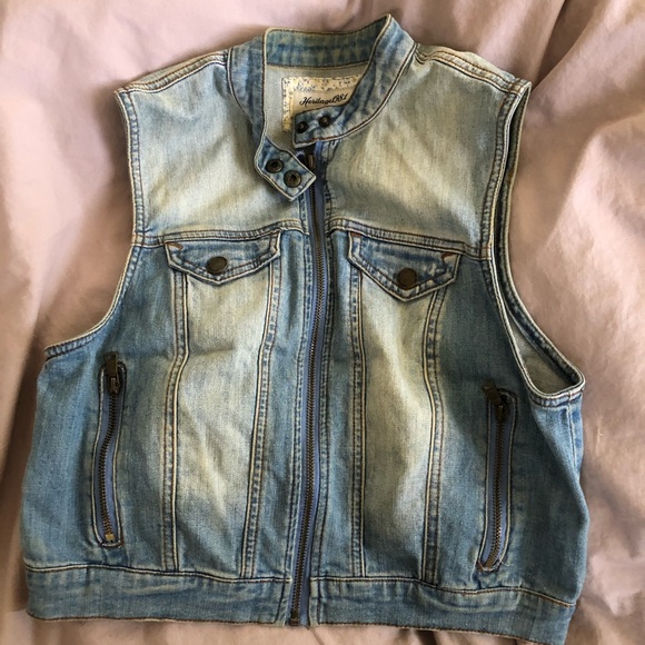 Vest denim jacket - Picture 4 of 13